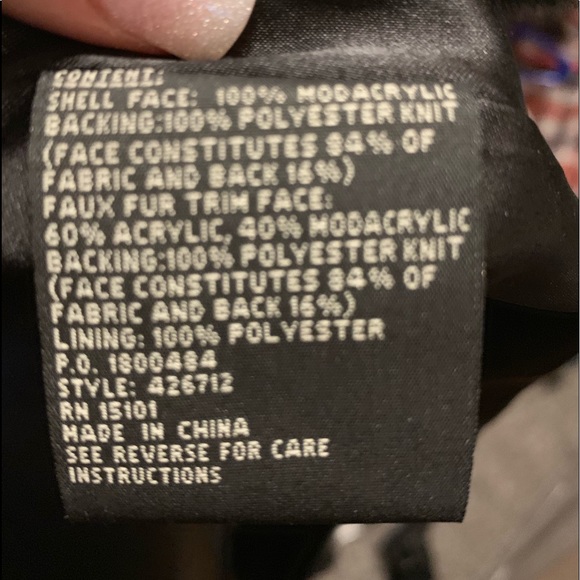 Fur style coat - Picture 3 of 3